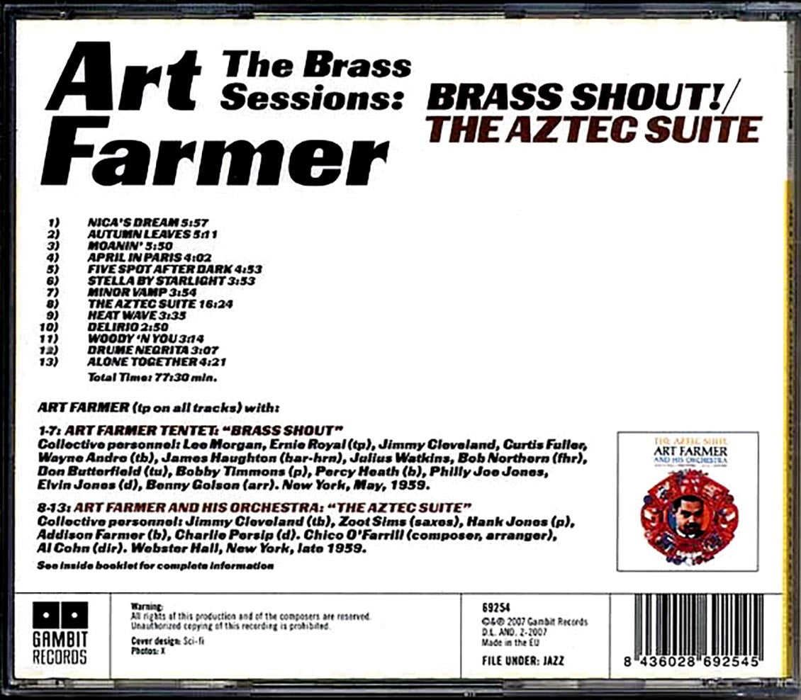 Art Farmer - Brass Shout! + The Aztec Suite