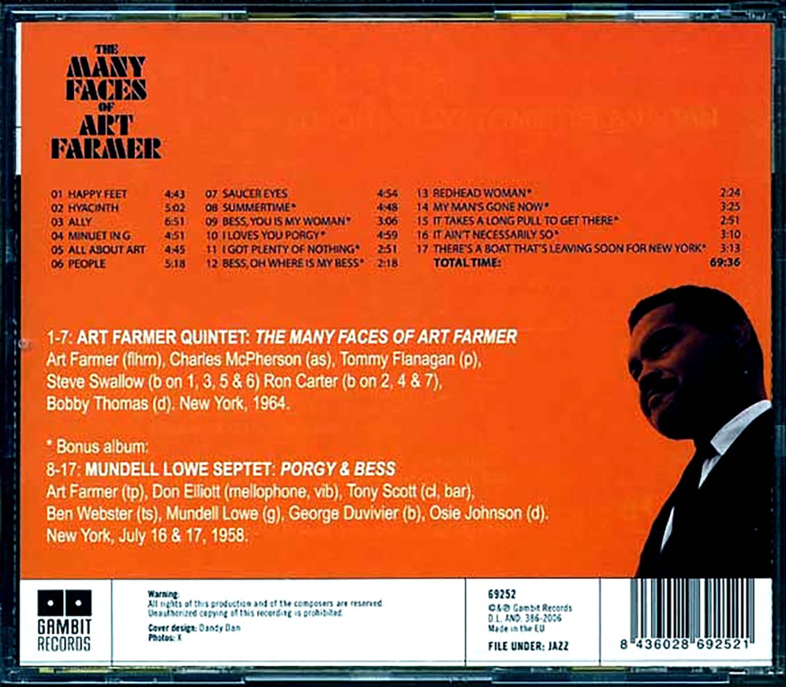 Art Farmer - The Many Faces Of Art Farmer