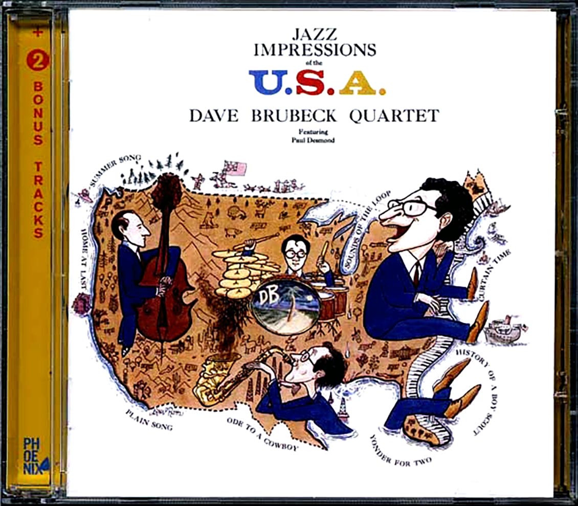 The Dave Brubeck Quartet - Jazz Impressions Of The USA