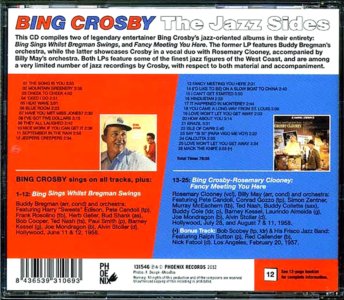 Bing Crosby - The Jazz Sides