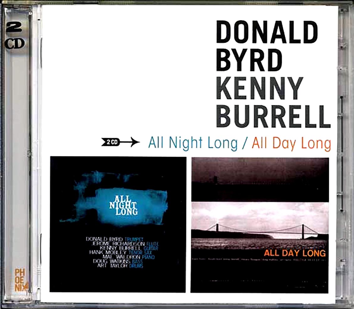 Donald Byrd, Kenny Burrell - All Night Long + All Day Long (2xCD)
