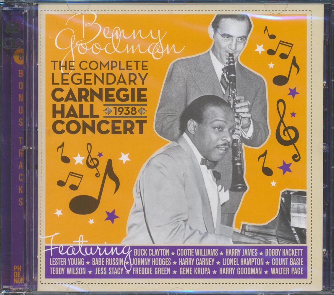 Benny Goodman - The Complete Legendary 1938 Carnegie Hall Concert (2xCD)