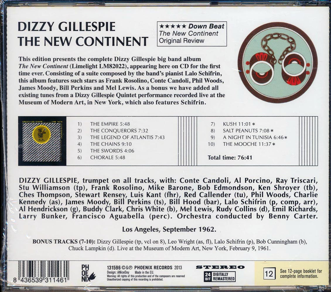 Dizzy Gillespie - The New Continent
