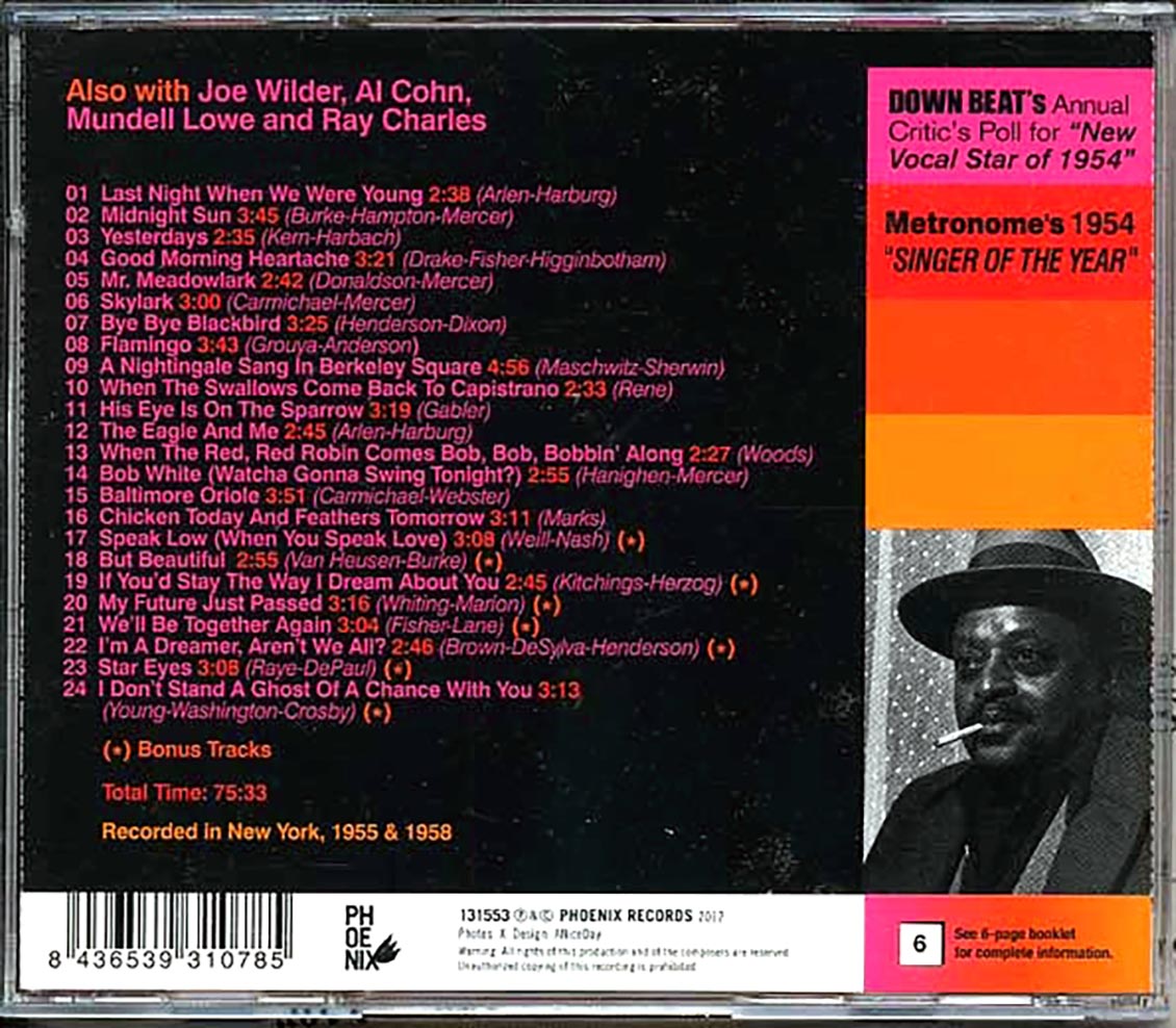 Carmen McRae - The Complete Ralph Burns Sessions Featuring Ben Webster
