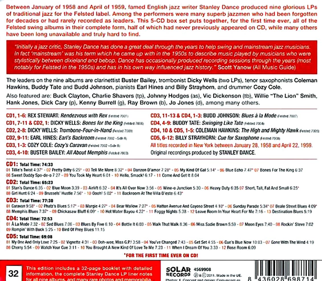 Various - The Complete Felsted Mainstream Collection (5xCD)