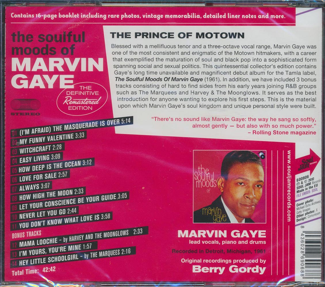 Marvin Gaye - The Soulful Moods Of Marvin Gaye