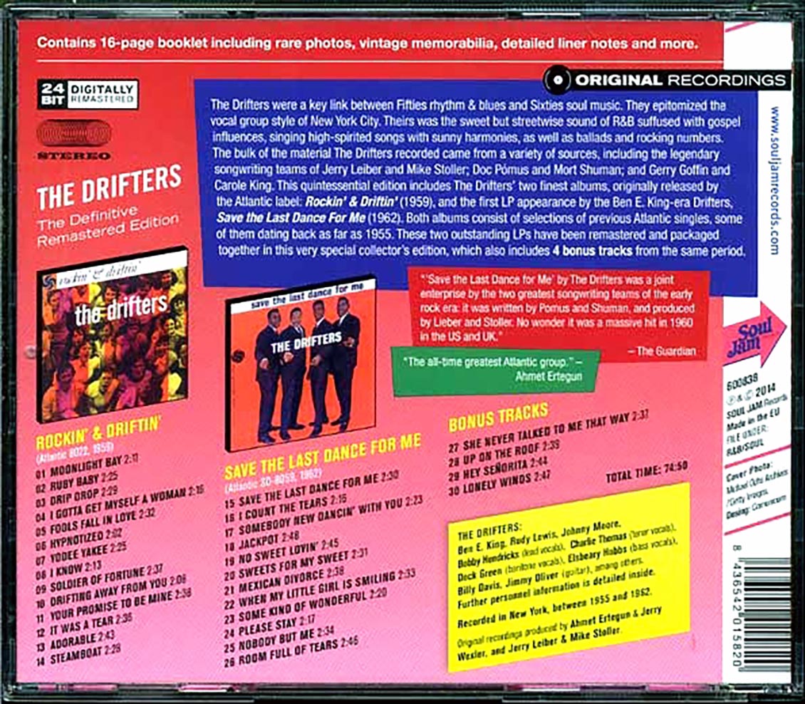 The Drifters - Rockin' & Driftin' + Save The Last Dance For Me