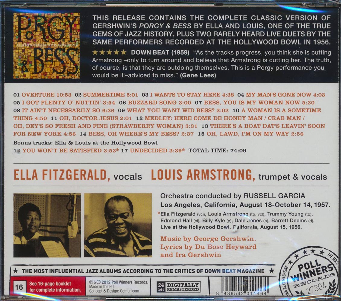Ella Fitzgerald, Louis Armstrong - Porgy & Bess