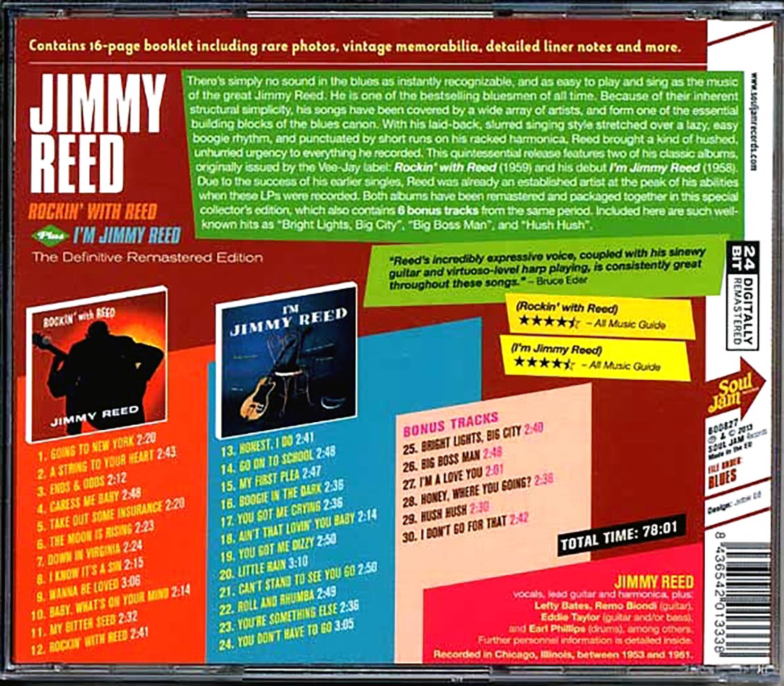 Jimmy Reed - Rockin' With Reed + I'm Jimmy Reed