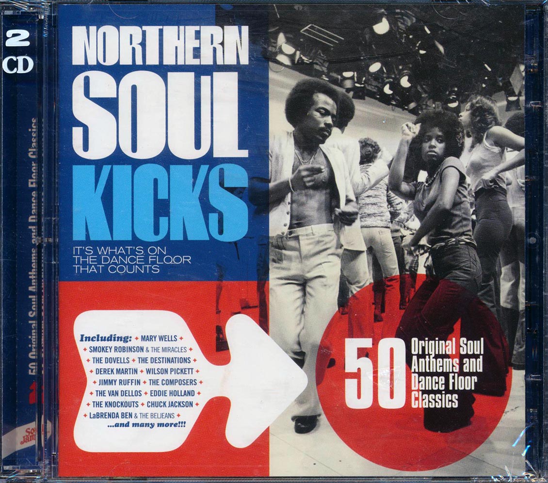 Various - Northern Soul Kicks: 50 Original Soul Anthems And Dance Floor Classics (2xCD)