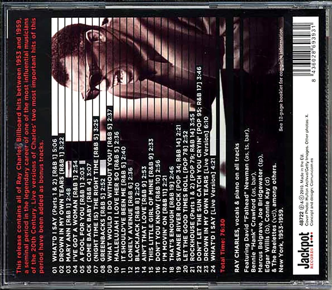 Ray Charles - The King Of Soul + Classic Hits