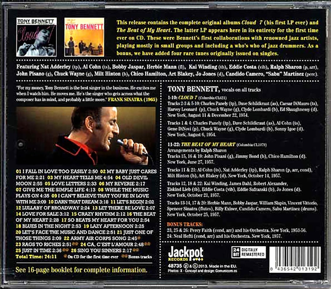 Tony Bennett - Cloud 7 + The Beat Of My Heart