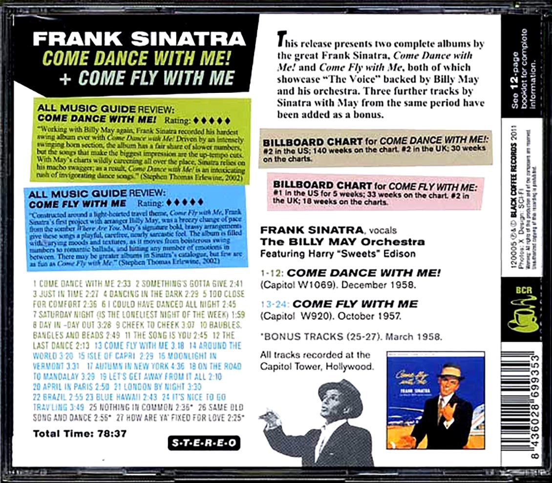 Frank Sinatra - Come Dance With Me! + Come Fly With Me