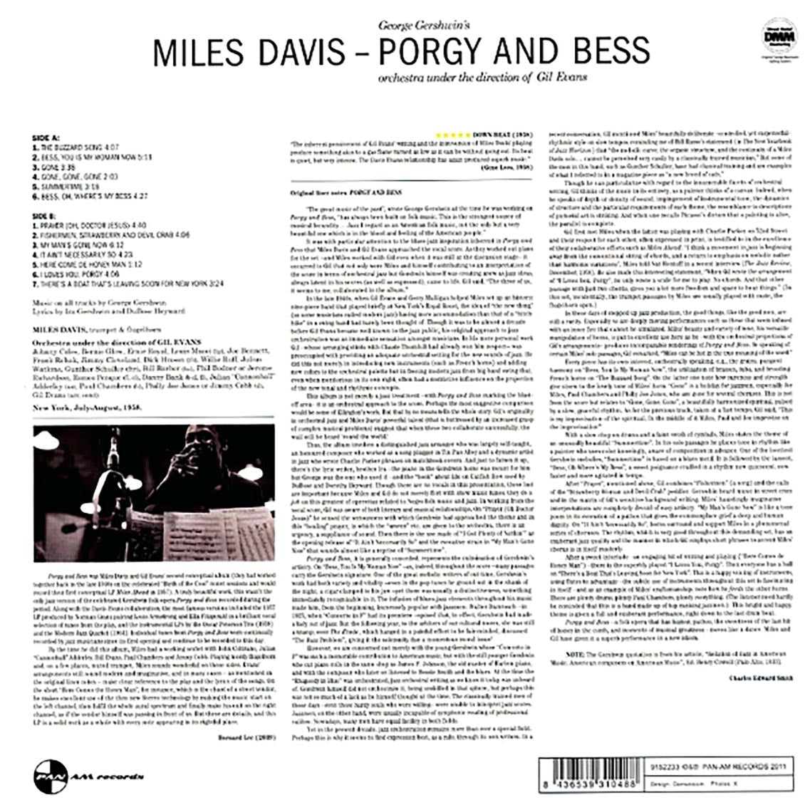 Miles Davis - Porgy And Bess (180g)