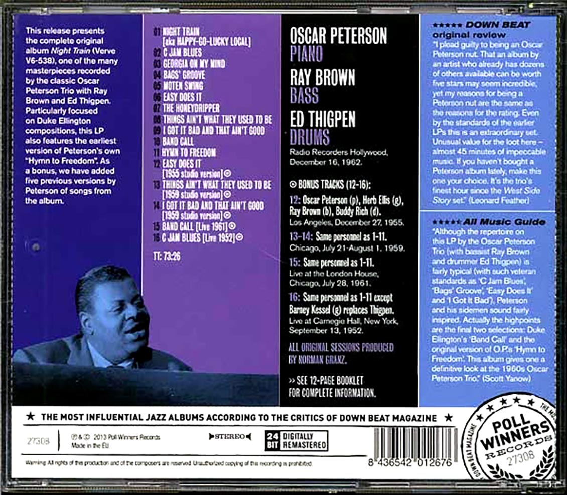 The Oscar Peterson Trio - Night Train