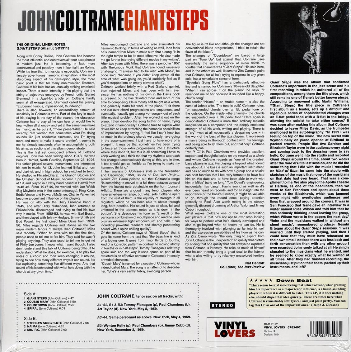 John Coltrane - Giant Steps (180g)