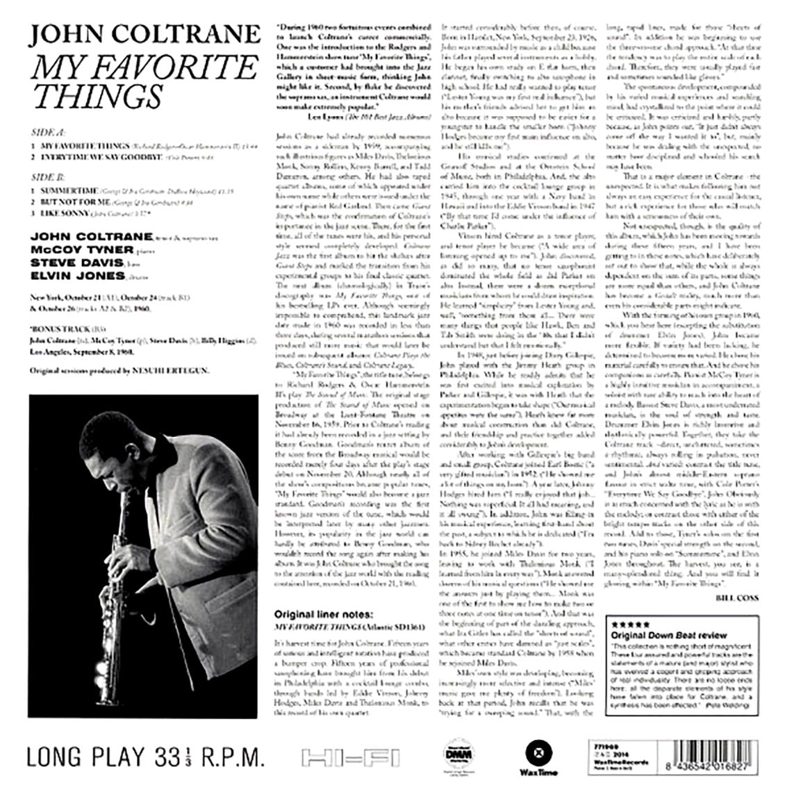 John Coltrane - My Favorite Things (incl. mp3) (180g)