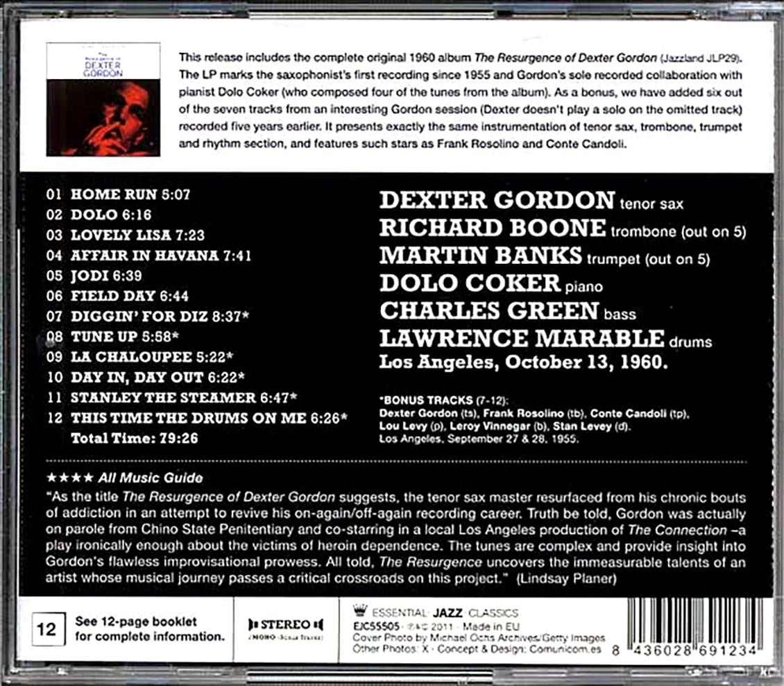 Dexter Gordon - The Resurgence Of Dexter Gordon