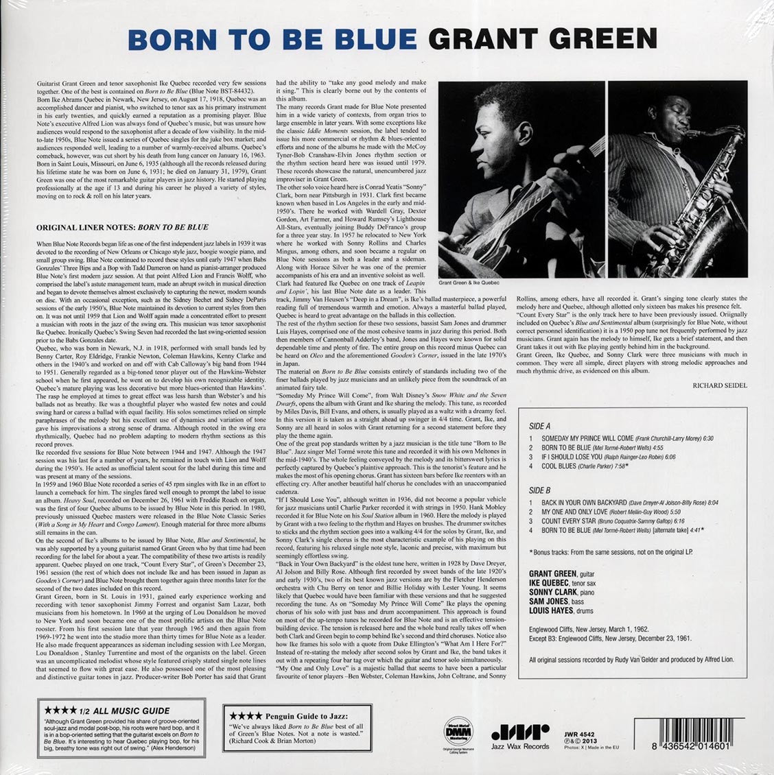 Grant Green - Born To Be Blue (incl. mp3) (180g)