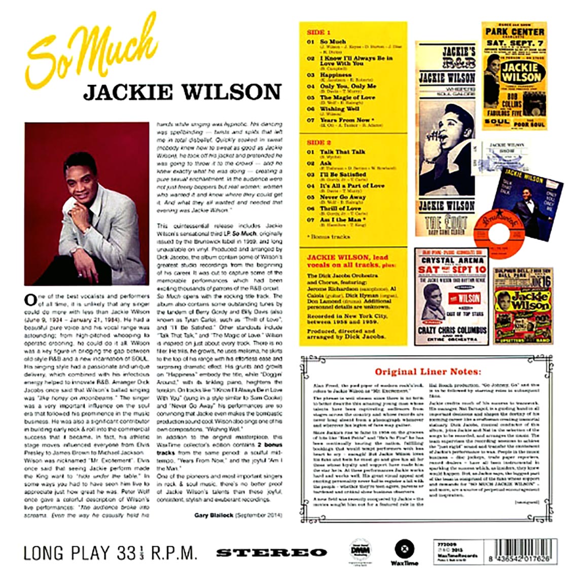 Jackie Wilson - So Much (incl. mp3) (180g)