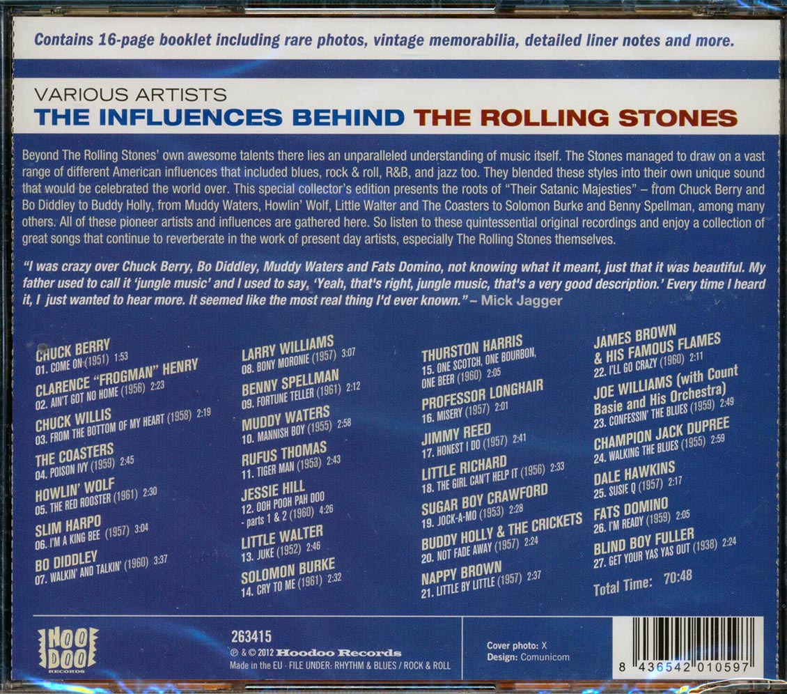 Various - The Influences Behind The Rolling Stones