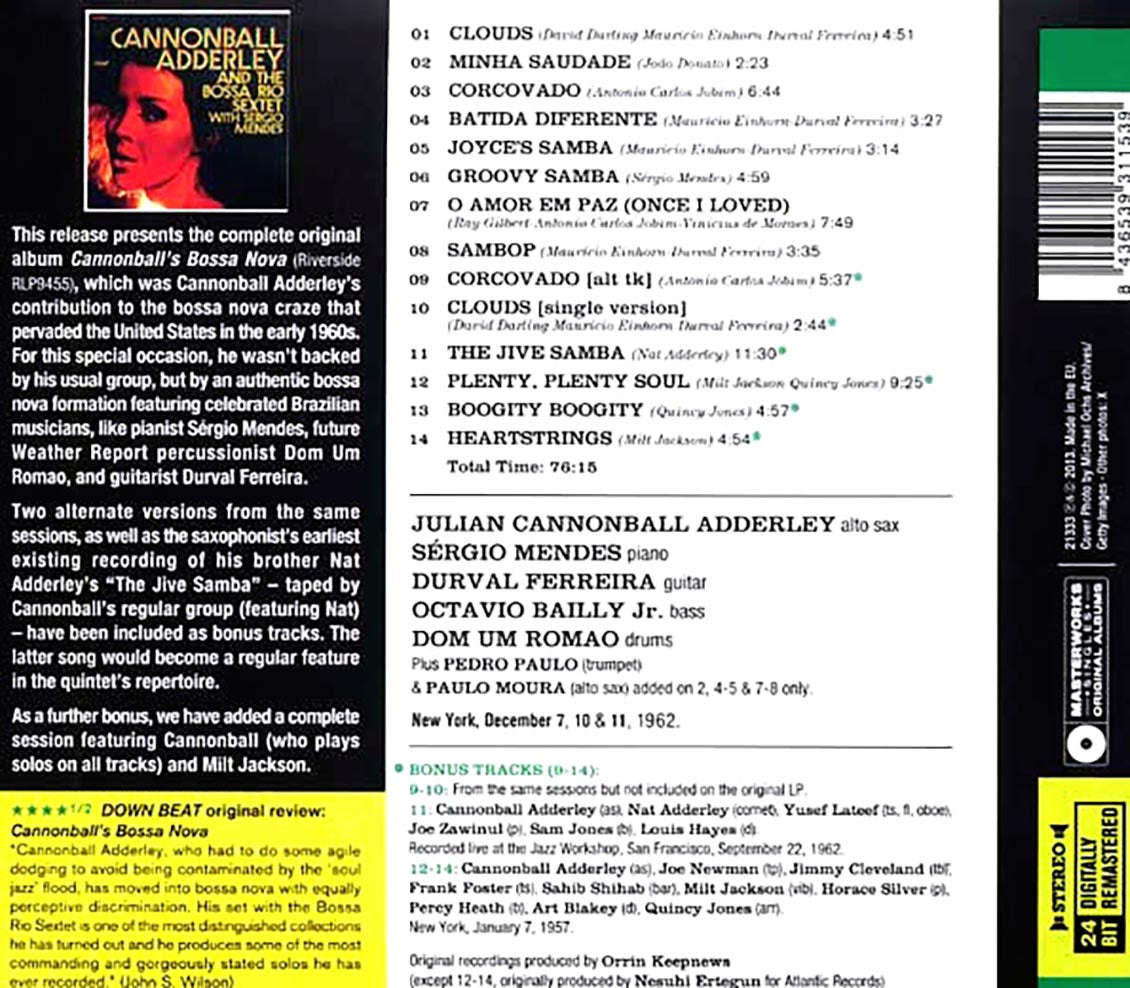 Cannonball Adderley - Cannonball's Bossa Nova