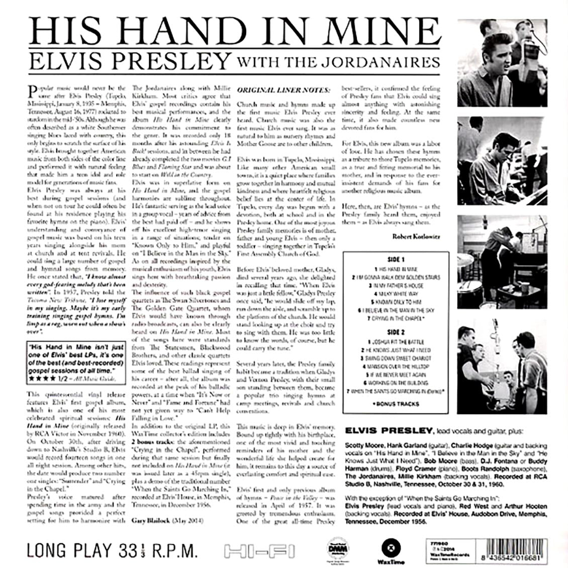 Elvis Presley - This Hand In Mine (incl. mp3) (180g)