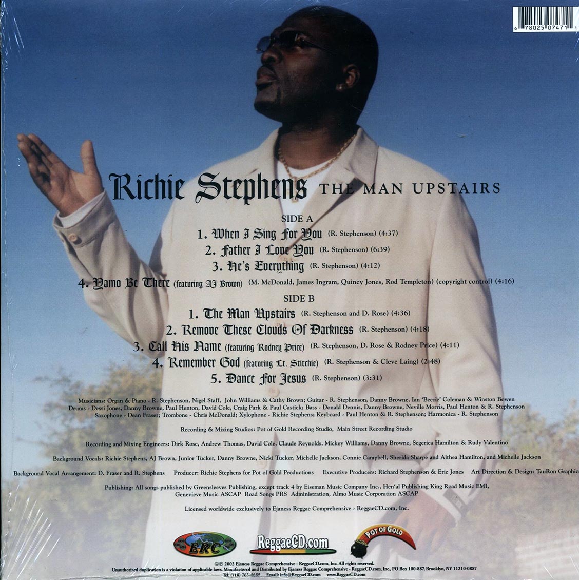 Richie Stephens - The Man Upstairs