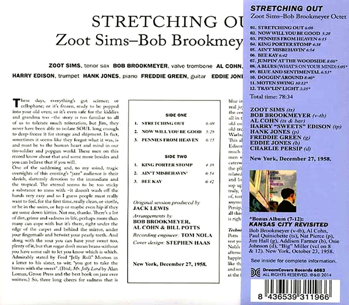 The Zoot Sims & Bob Brookmeyer Octet - Streching Out
