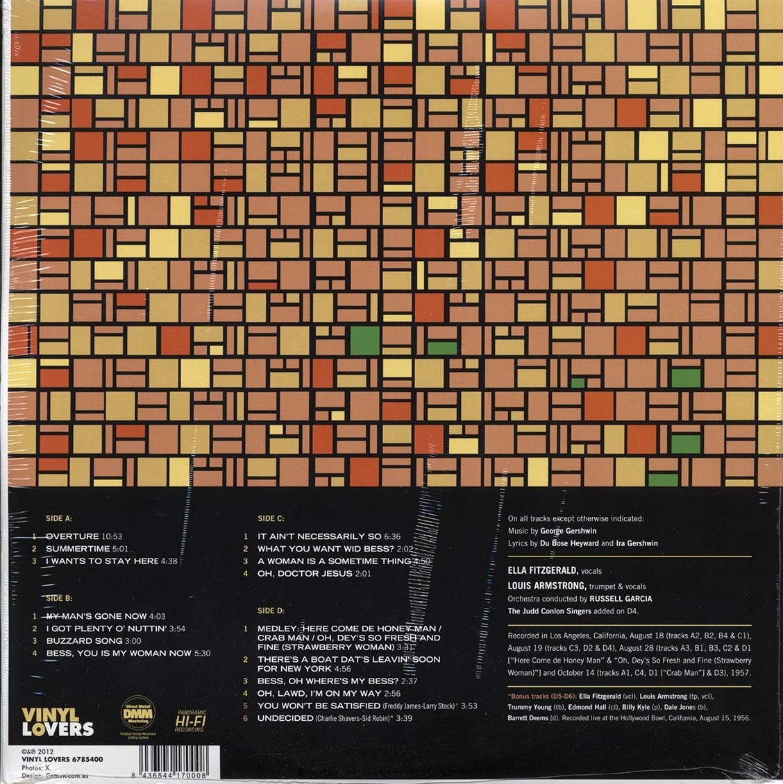 Ella Fitzgerald, Louis Armstrong - Porgy & Bess (2xLP) (180g)