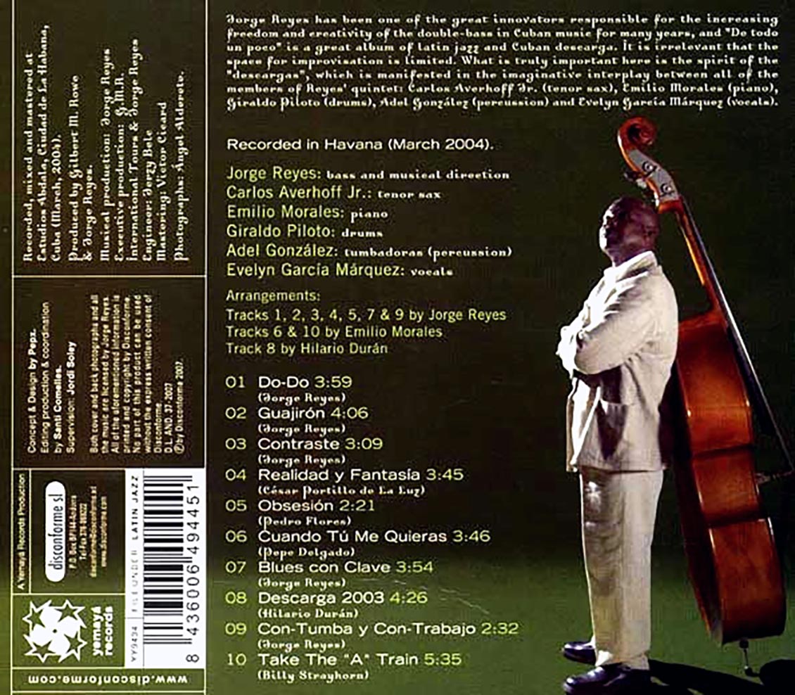 Jorge Reyes - De Todo Un Poco (A Little Bit Of Everything)