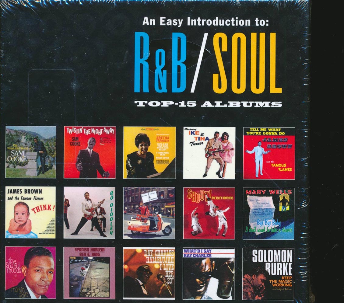 Various - An Easy Introduction To R & B/Soul: Top 15 Albums (8xCD) (box set)