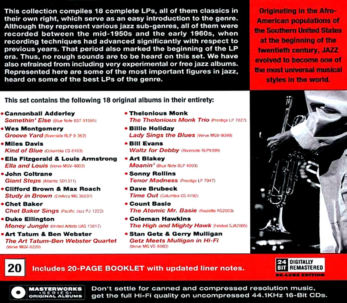 Various - An Easy Introduction To Jazz: Top 18 Albums (10xCD) (box set)