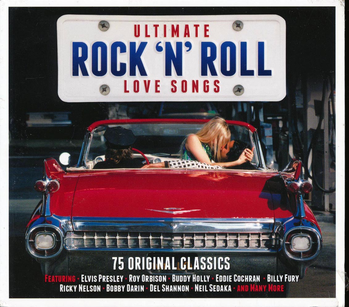 Various - Ultimate Rock 'N' Roll Love Songs (75 tracks) (3xCD) (deluxe 3-fold digipak)