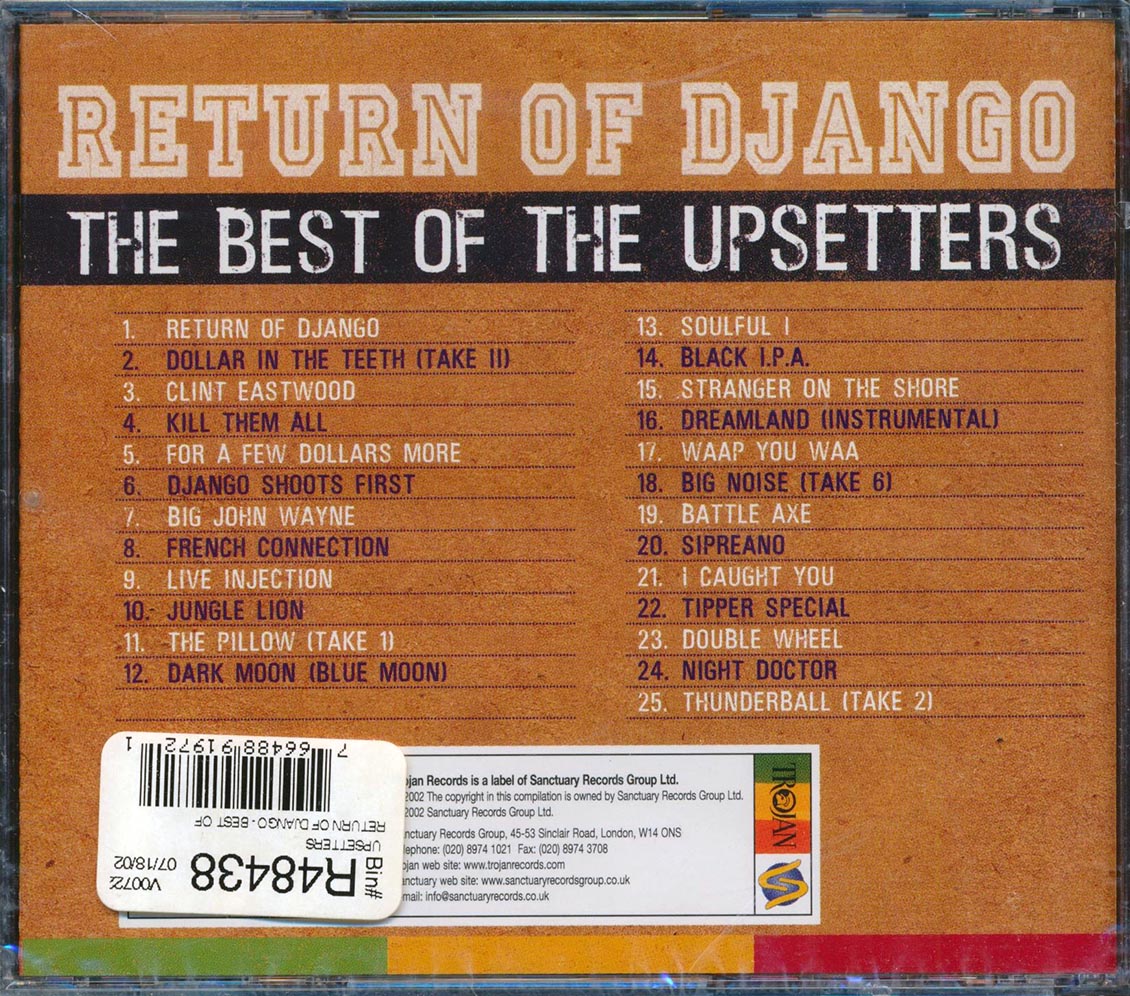 Lee Perry - Return Of Django: Best Of The Upsetters (25 tracks)