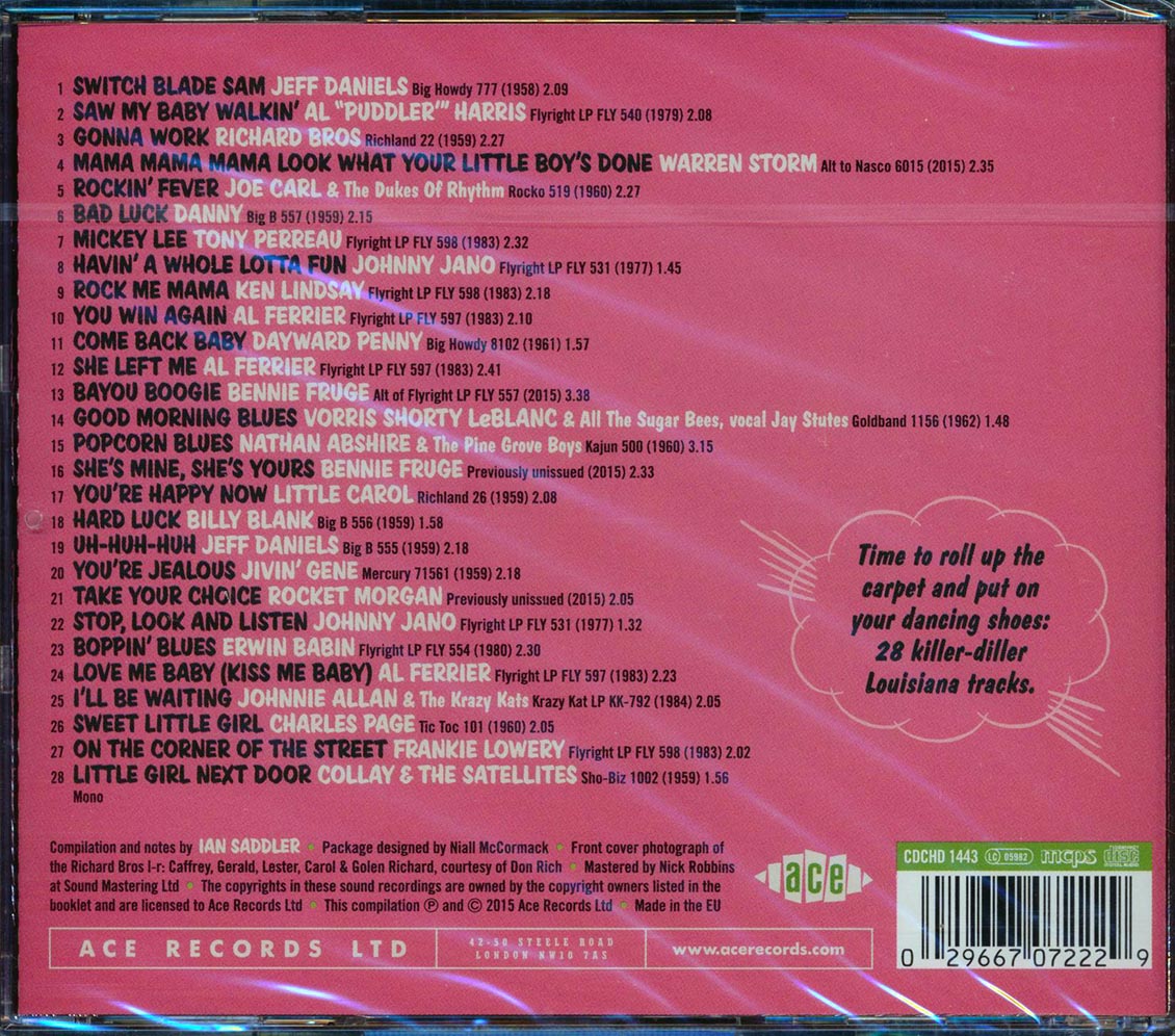 Various - Boppin' By The Bayou: Rock Me, Mama! (28 tracks)