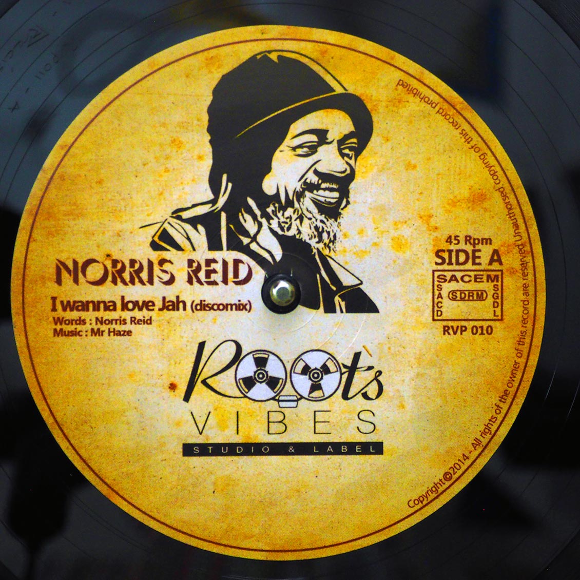 Norris Reid - I Wanna Love Jah (Extended Mix)  /  Mr. Haze & The SOA - Meditator's Skank; Mr. Haze - Meditator's Dub