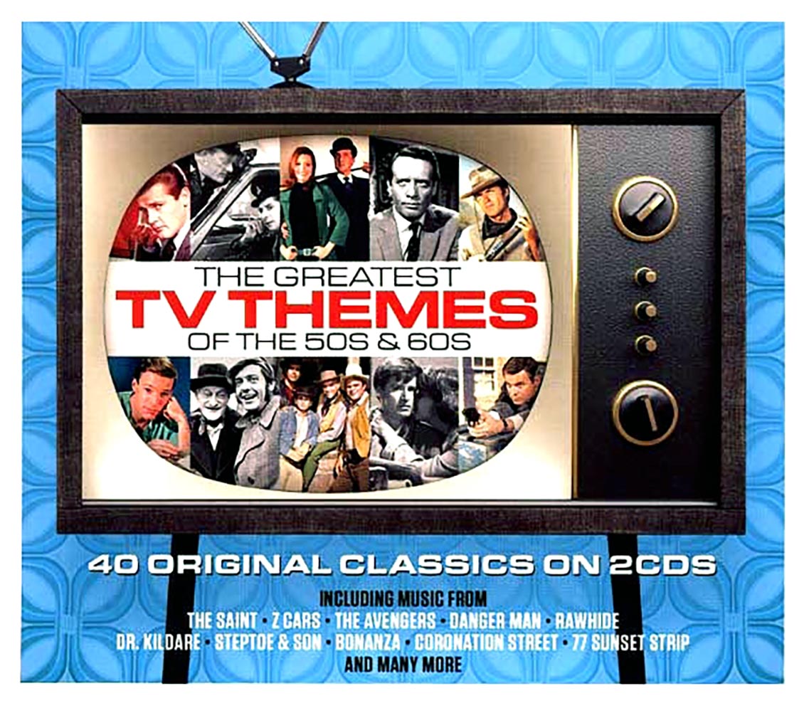 Various - The Greatest TV Themes Of The 50s & 60s (40 tracks) (2xCD)