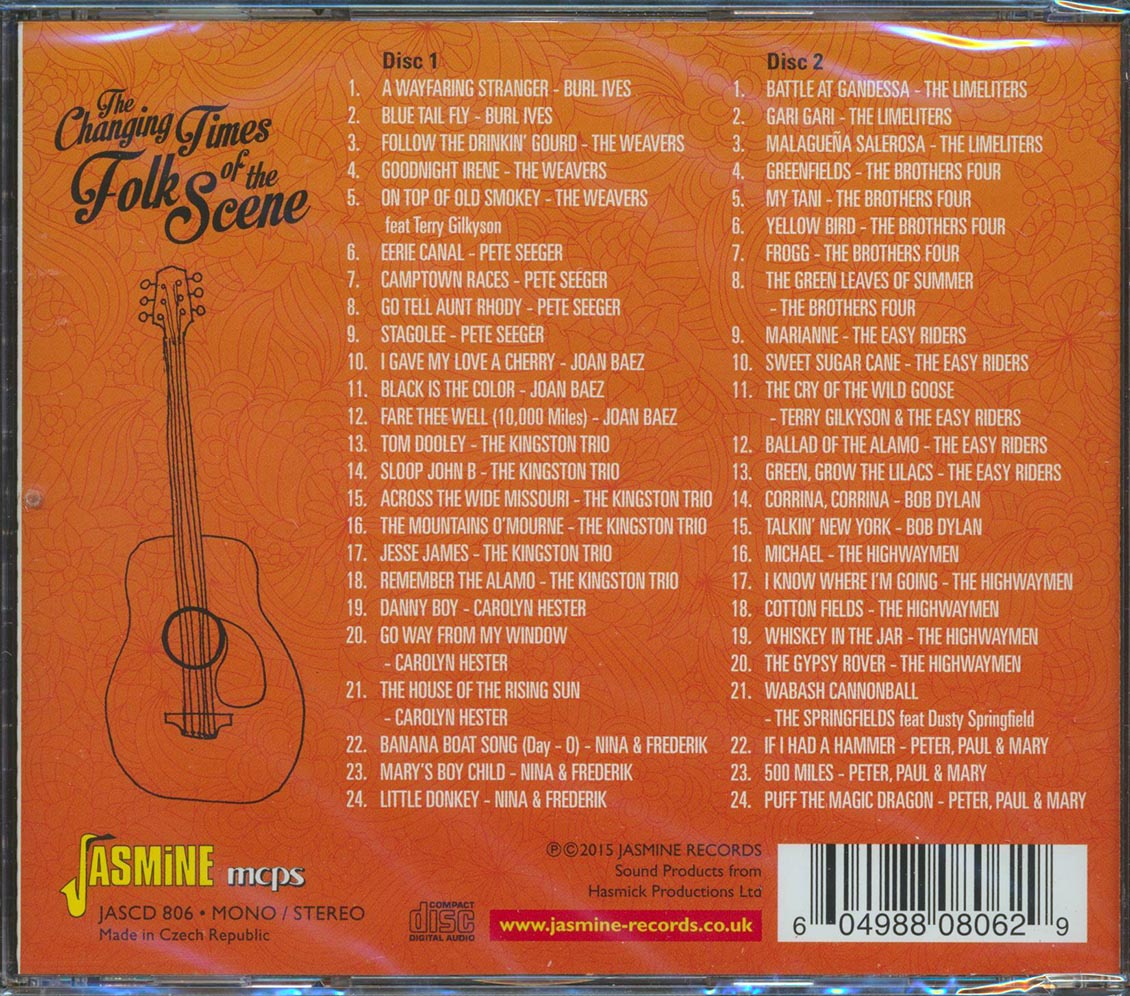 Various - The Changing Times Of The Folk Scene (48 tracks) (2xCD)