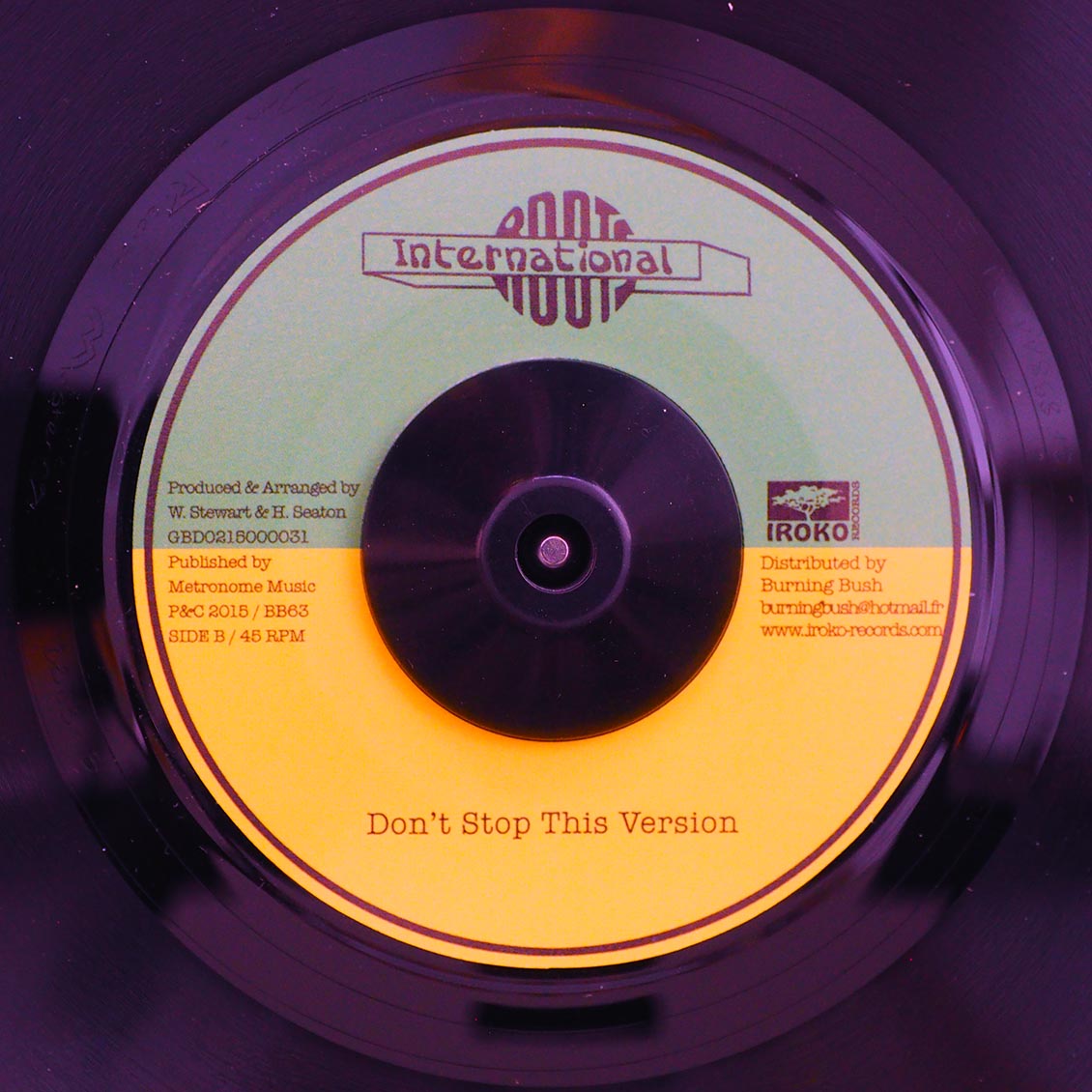 Delano Stewart - Stop This War  /  Version