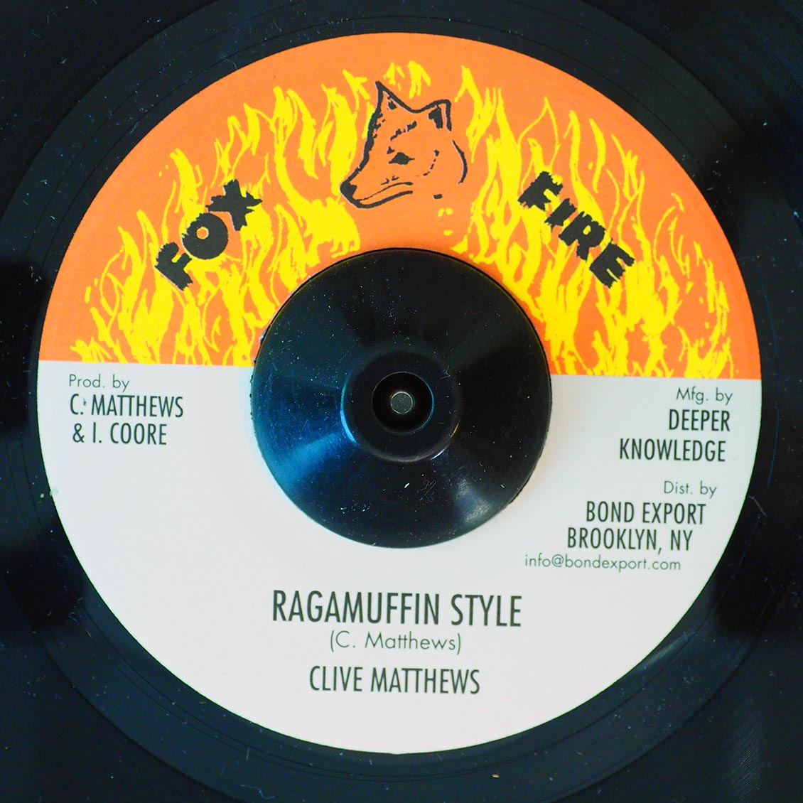 Clive Matthews - Ragamuffin Style  /  Version