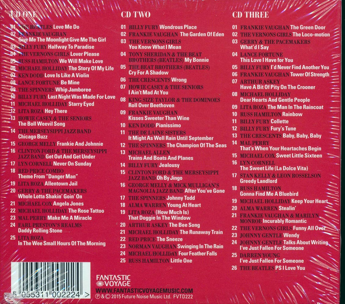 Various - Liverpool Sounds: 75 Classics From The Singing City (76 tracks) (3xCD)