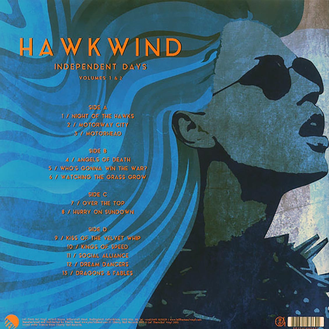 Hawkwind - Independent Days Volume 1 & 2 (2xLP) (colored vinyl)
