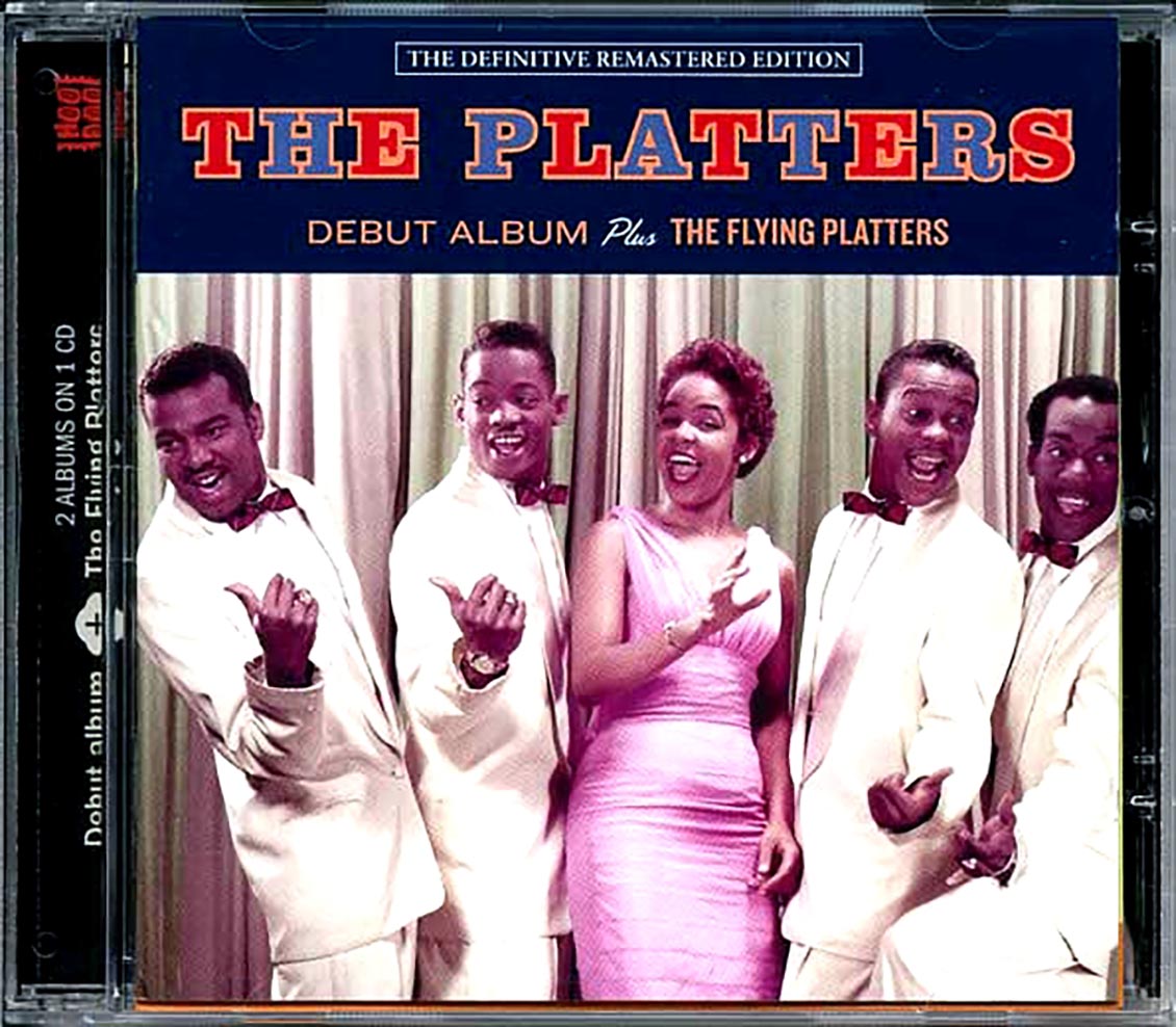The Platters - The Platters (Debut Album) + The Flying Platters (2 albums on 1 CD) (29 tracks) (+ 6 bonus tracks) (incl. 16-page booklet) (remastered) (24-bit maste