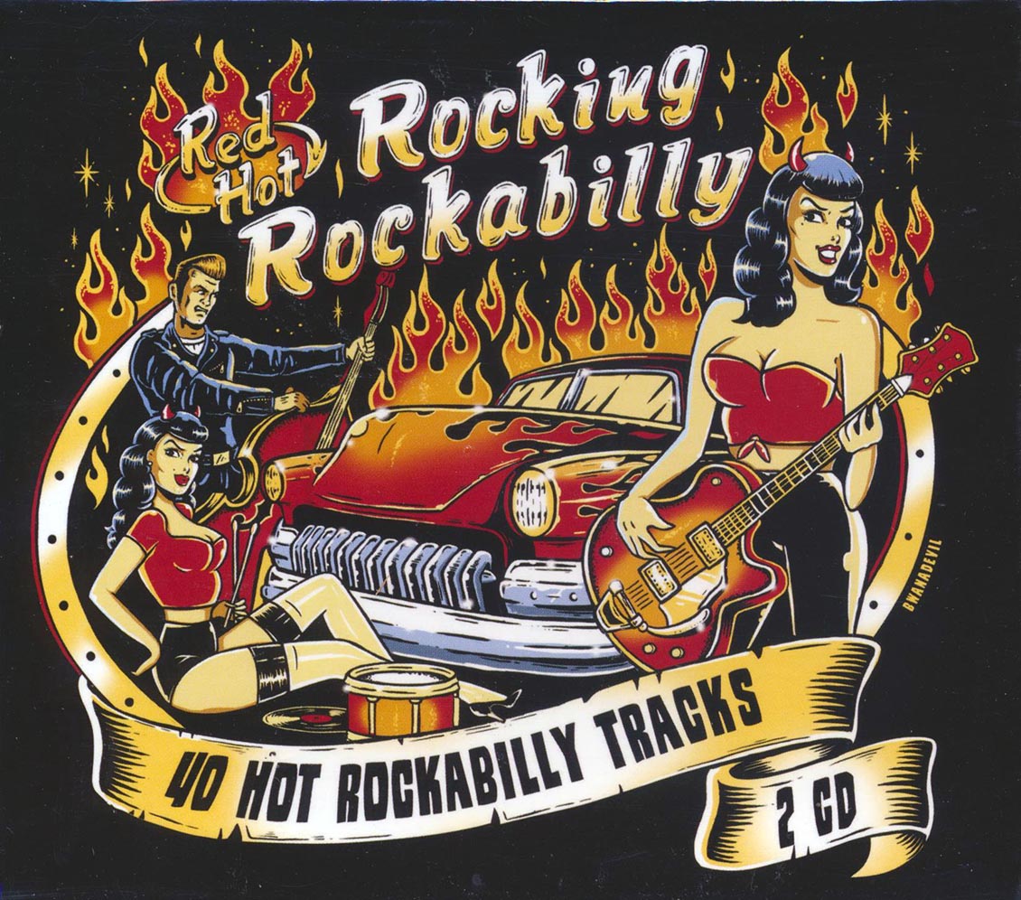 Various - Red Hot Rocking Rockabilly (2xCD)