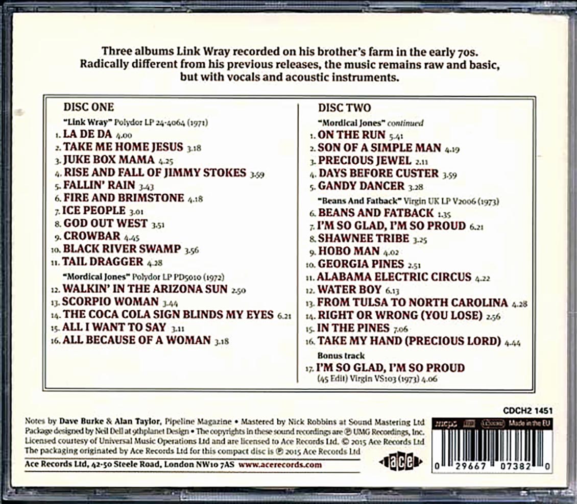 Link Wray - 3-Track Shack (33 tracks) (2xCD)