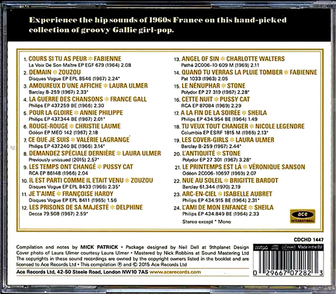 Various - Toujours Chic! More French Girl Singers Of The 1960s (24 tracks)