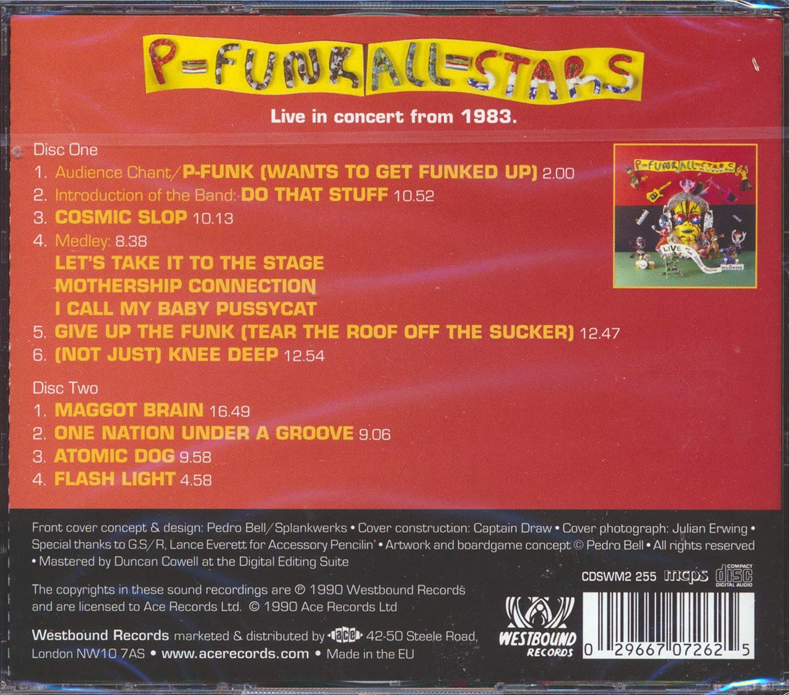 P-Funk All-Stars - Live At The Beverly Theater, In Hollywood (2xCD)