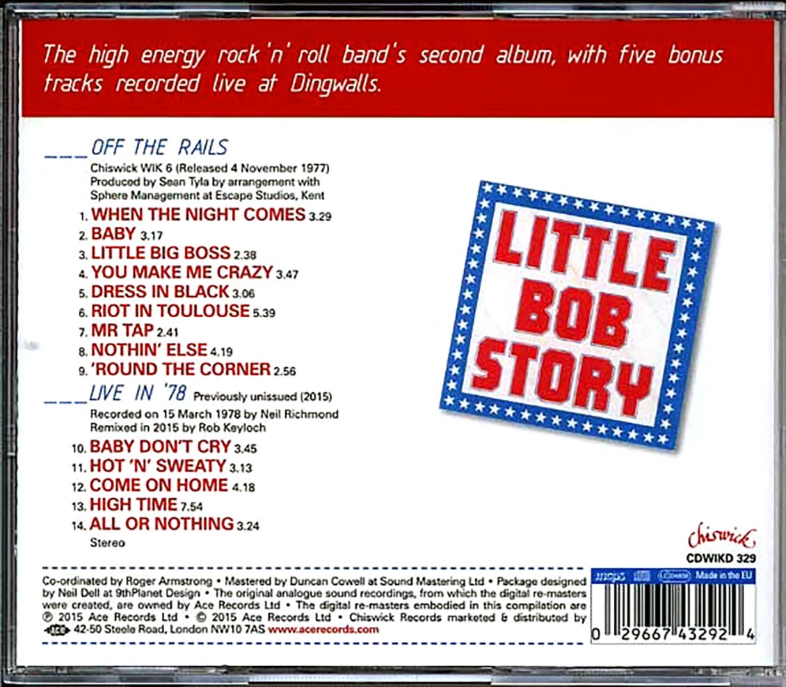 Little Bob Story - Off The Rails + Live '78