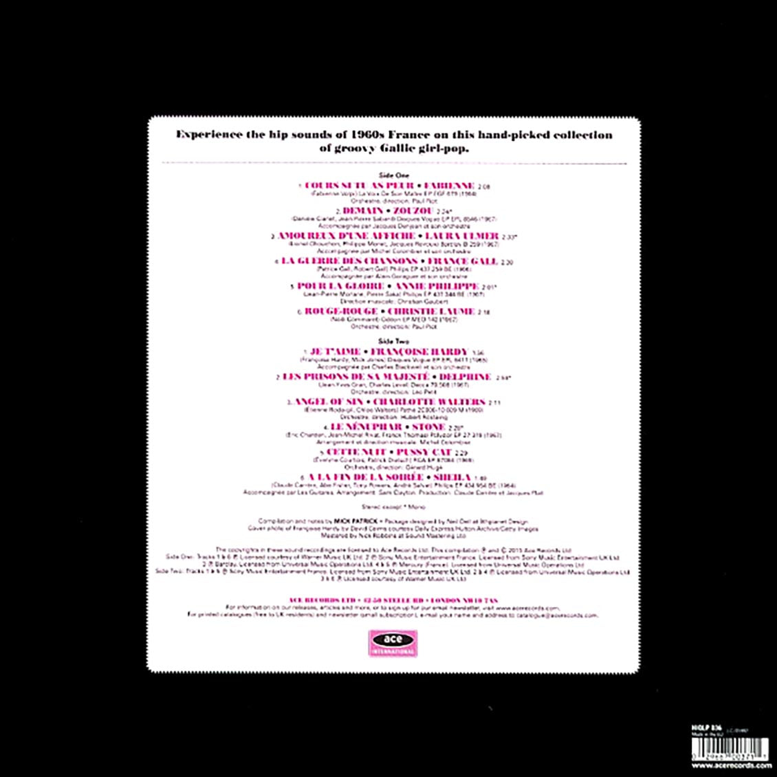 Francoise Hardy, Annie Philippe, Fabienne, Etc. - Toujours Chic! More French Girl Singers Of The 1960's (180g)